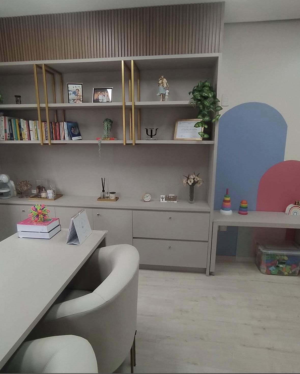 Sala de atendimento infantil da Vitallis